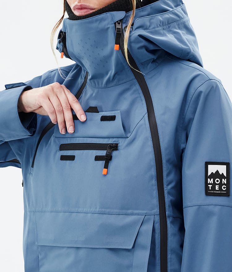 Doom W Ski Jacket Women Blue Steel