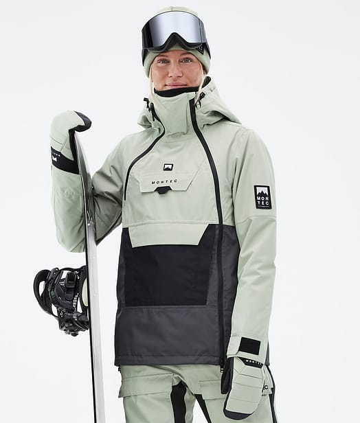 Doom W Veste Snowboard Femme Soft Green/Black/Phantom