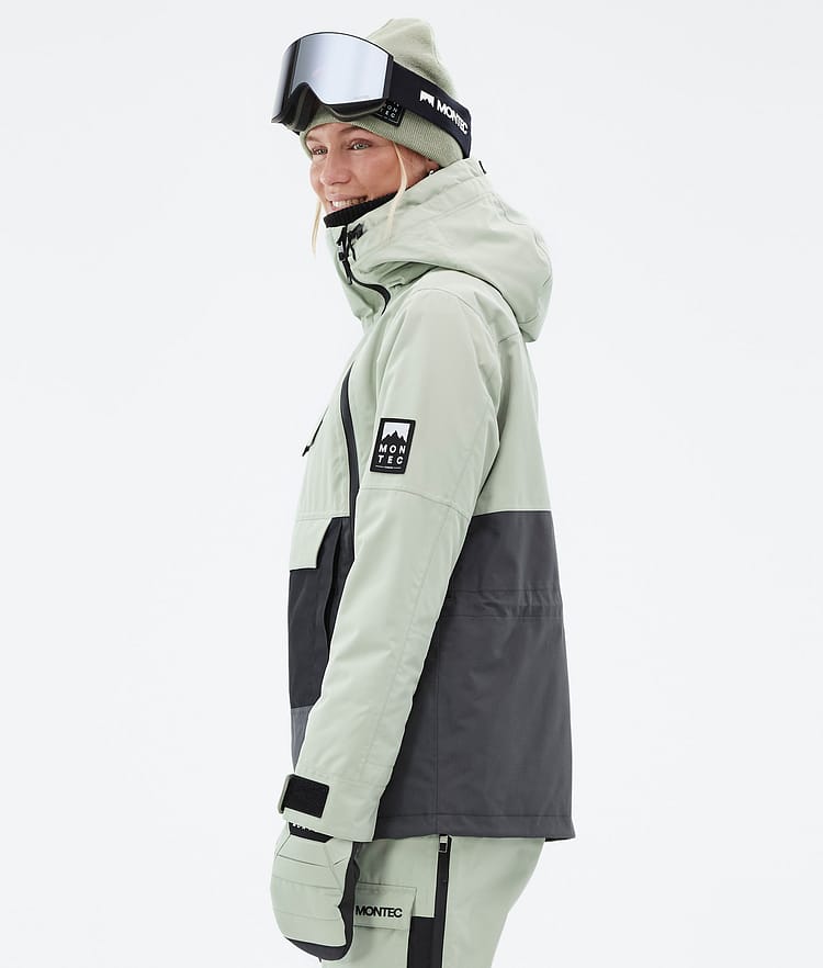 Doom W Skijacke Damen Soft Green/Black/Phantom