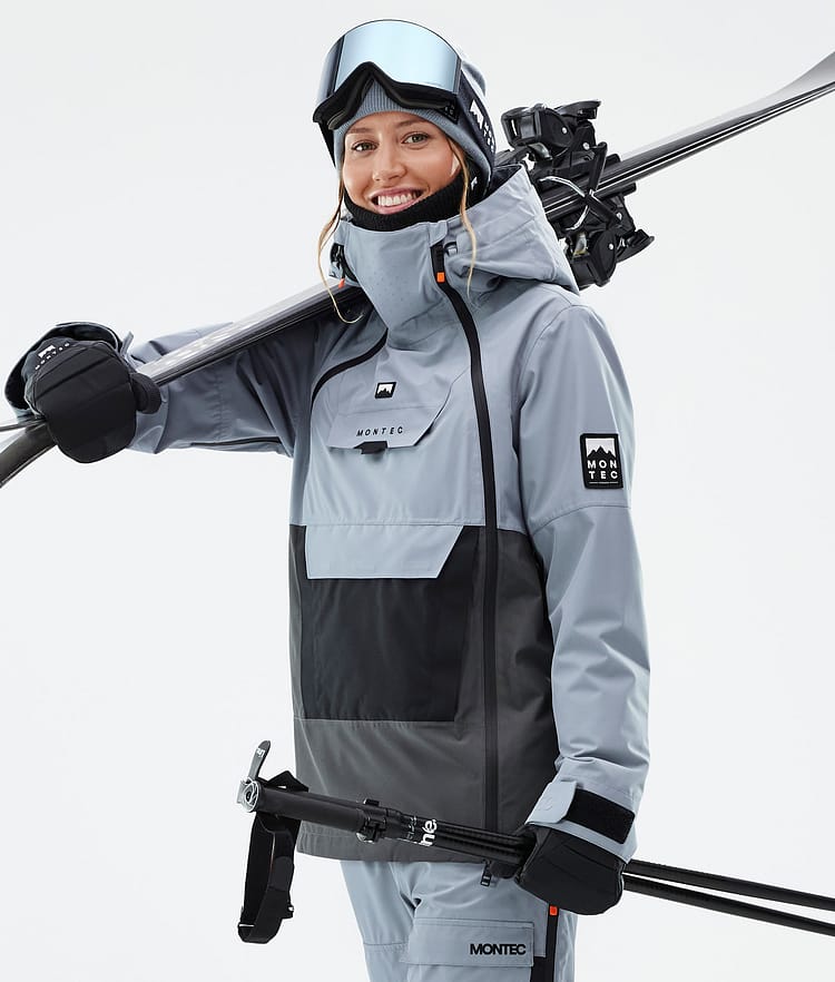 Doom W Ski Jacket Women Soft Blue/Black/Phantom, Image 1 of 11