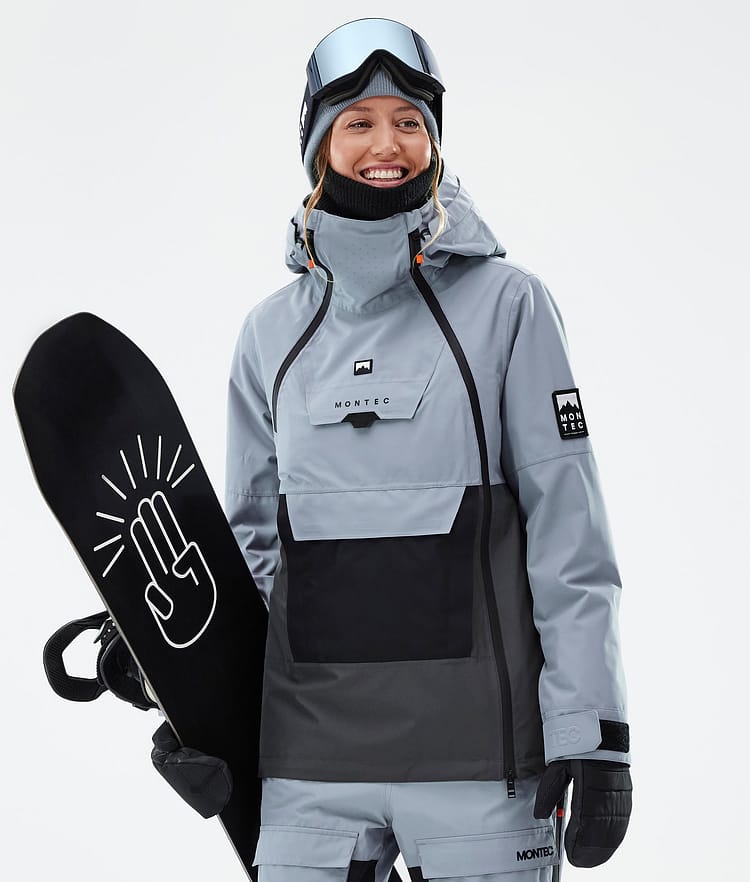 Doom W Snowboardjacke Damen Soft Blue/Black/Phantom, Bild 1 von 11