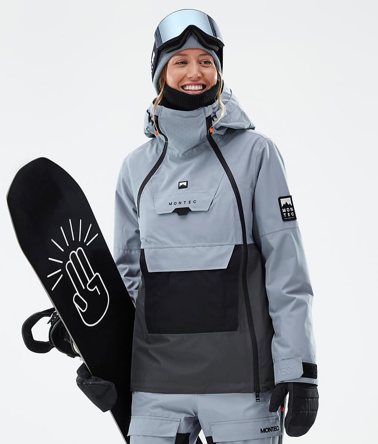 Doom W Snowboard Jacket Women Soft Blue/Black/Phantom Renewed, Image 1 of 11