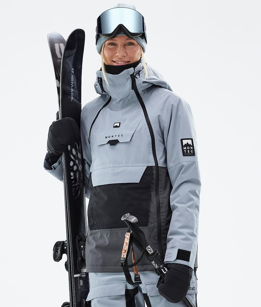 Doom W Skijakke Dame Soft Blue/Black/Phantom