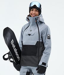 Montec Doom W Veste Snowboard Femme Soft Blue/Black/Phantom