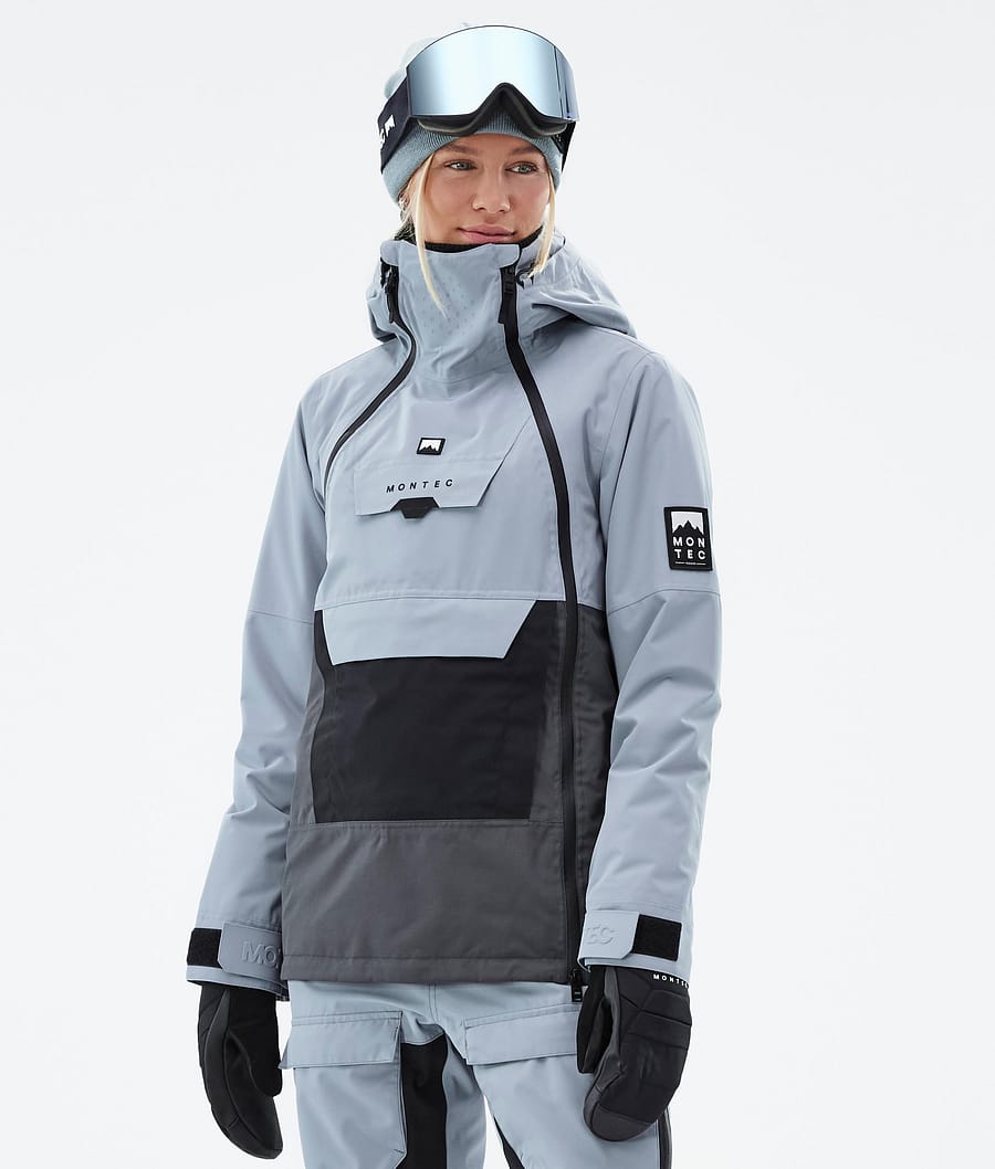 Doom W Snowboard Jacket Women Soft Blue/Black/Phantom