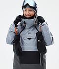 Doom W Snowboard Jacket Women Soft Blue/Black/Phantom