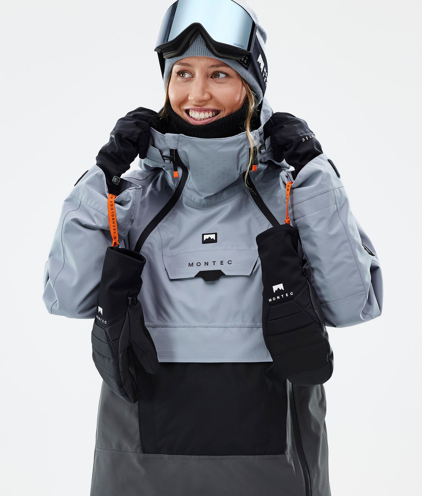 Doom W Ski Jacket Women Soft Blue/Black/Phantom, Image 2 of 11