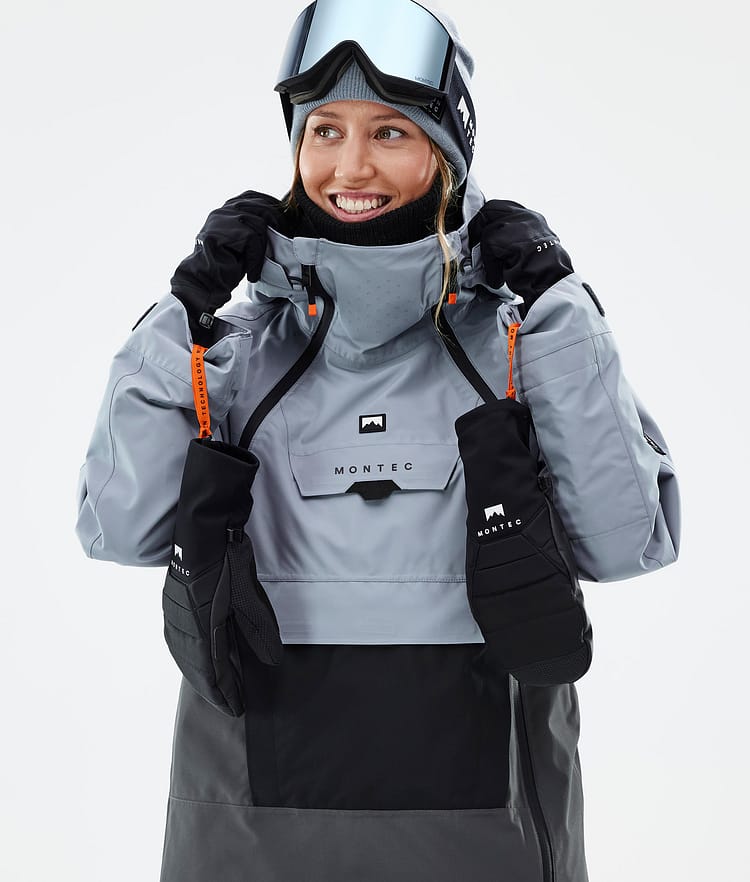 Doom W Skijacke Damen Soft Blue/Black/Phantom