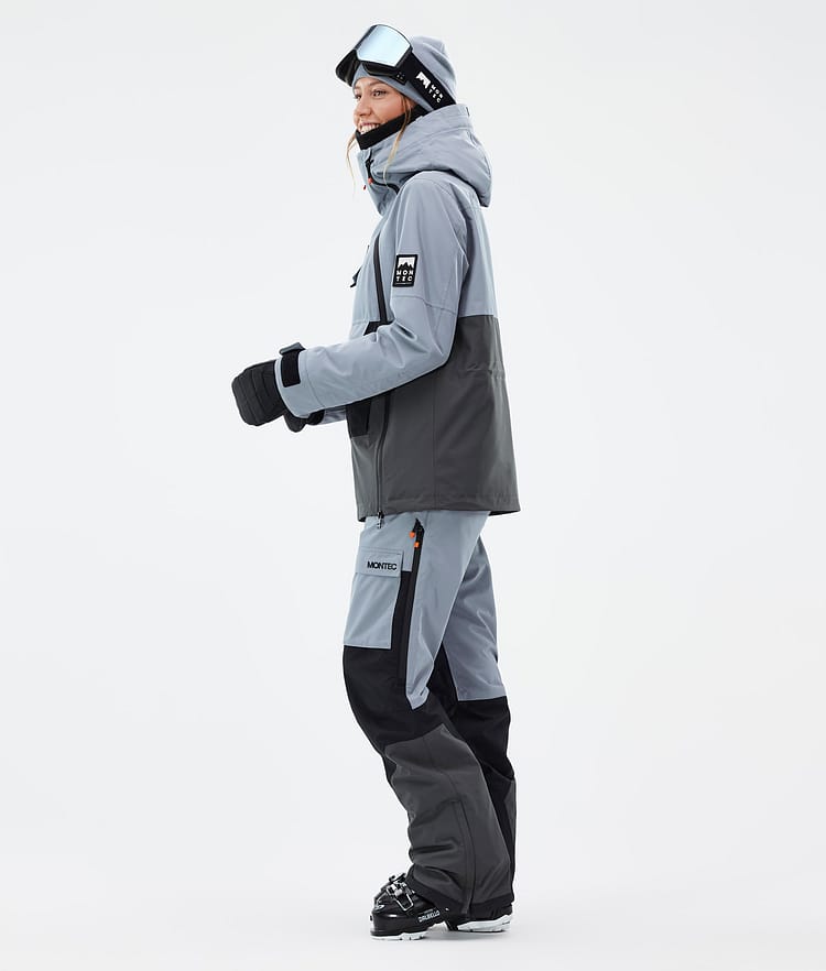 Doom W Ski Jacket Women Soft Blue/Black/Phantom, Image 4 of 11