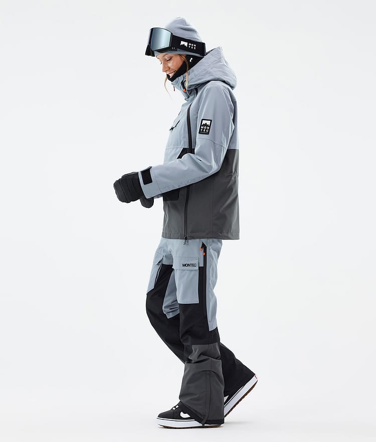 Doom W Snowboardjacke Damen Soft Blue/Black/Phantom, Bild 4 von 11