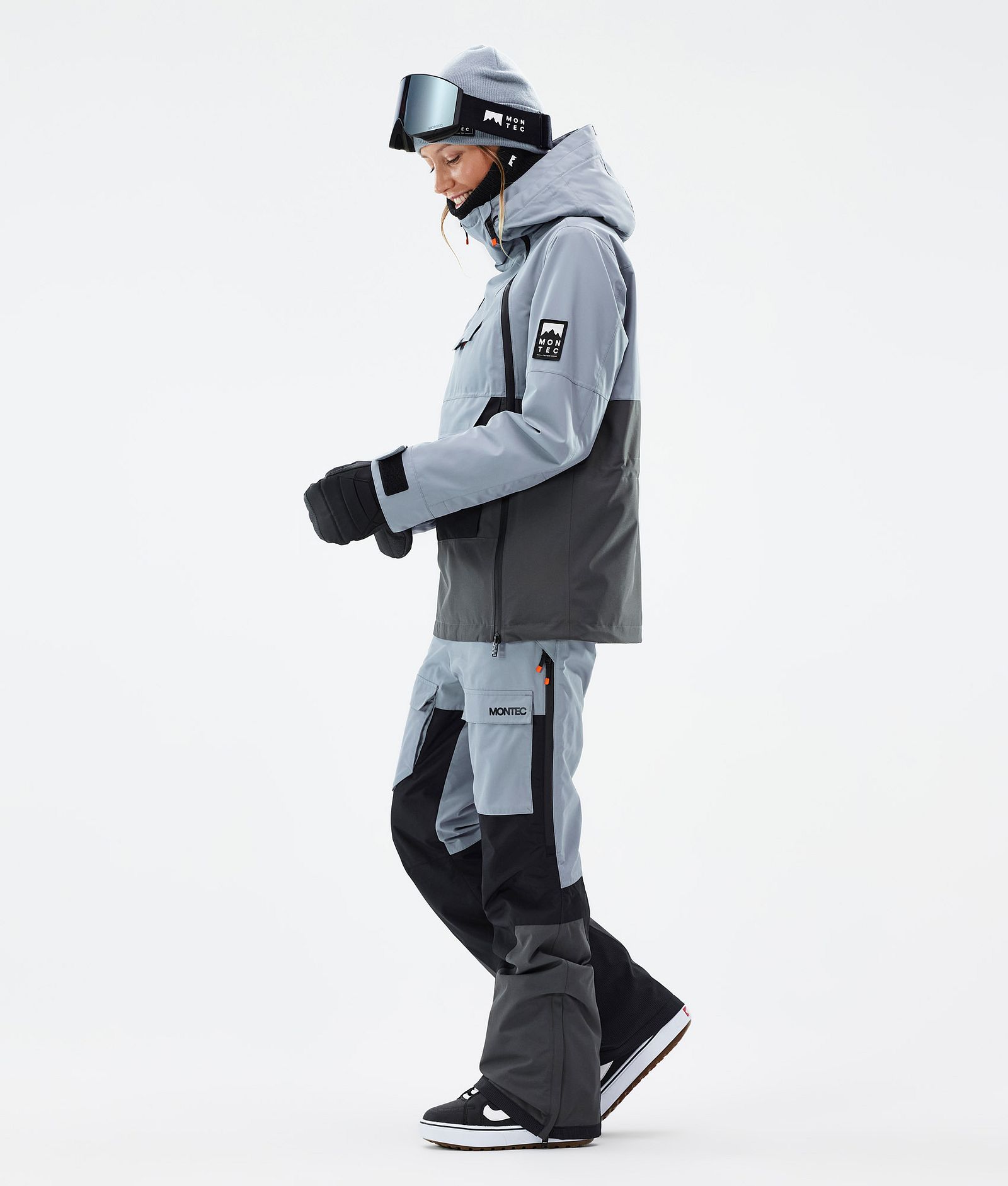 Montec Doom W Snowboard Jacket Women Soft Blue/Black/Phantom ...