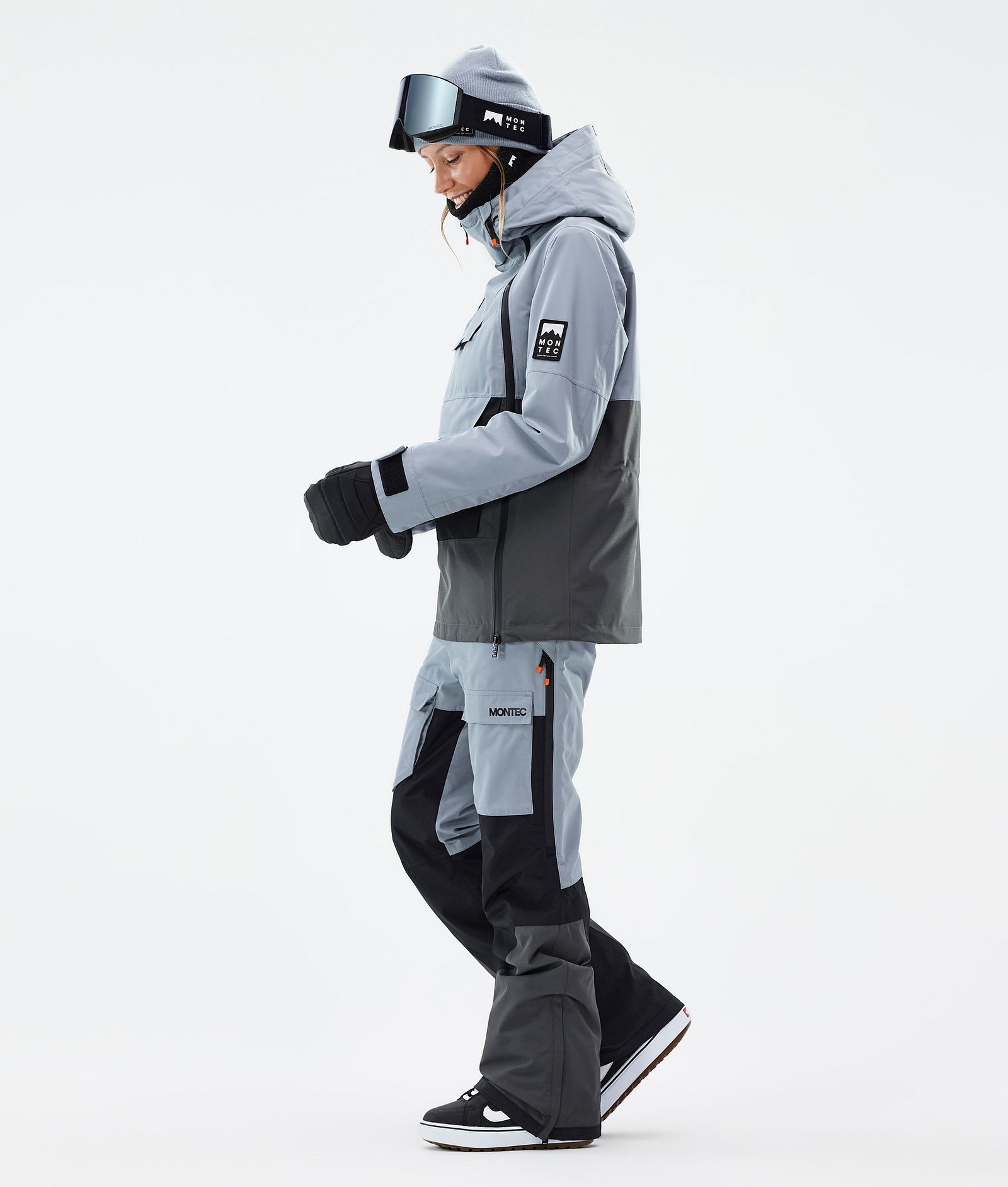 Doom W Snowboardjacke Damen Soft Blue/Black/Phantom, Bild 4 von 11