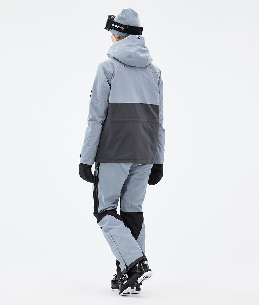 Doom W Ski Jacket Women Soft Blue/Black/Phantom