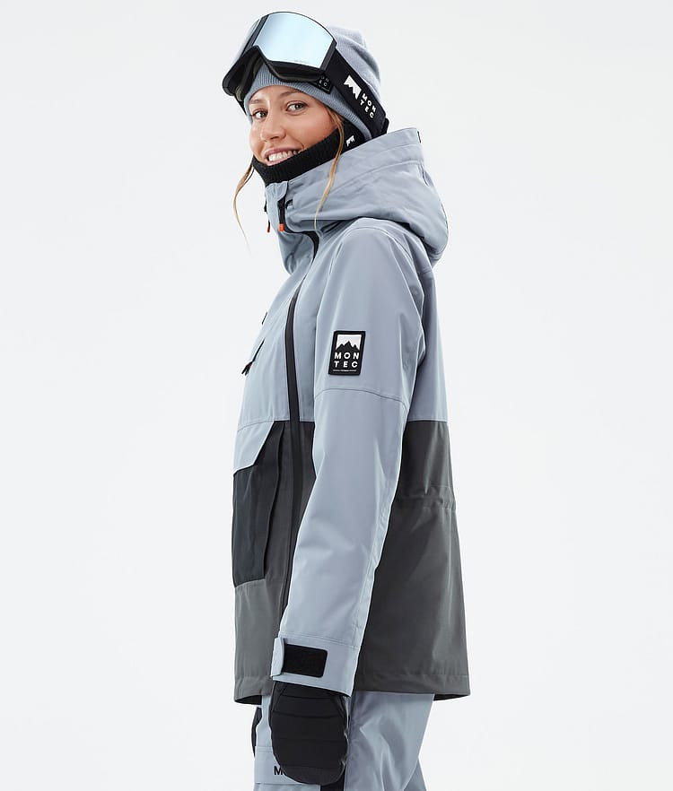 Doom W Skijacke Damen Soft Blue/Black/Phantom