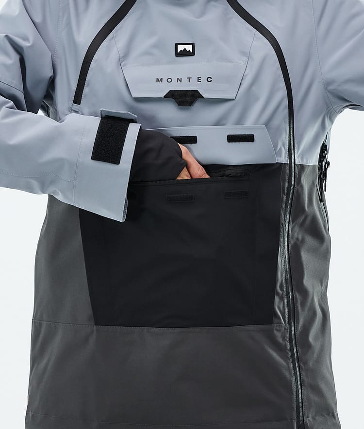 Doom W Ski Jacket Women Soft Blue/Black/Phantom, Image 9 of 11