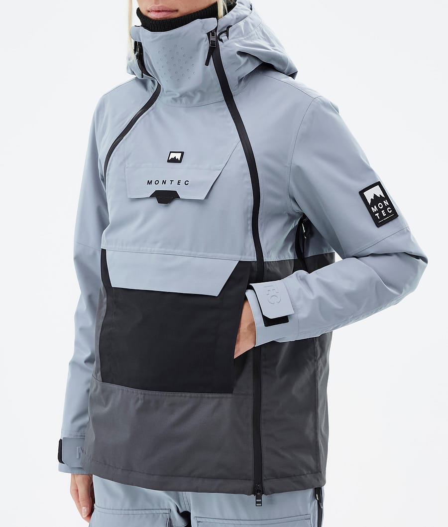 Doom W Ski Jacket Women Soft Blue/Black/Phantom