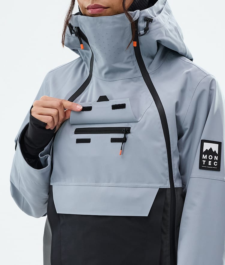 Doom W Chaqueta Snowboard Mujer Soft Blue/Black/Phantom, Imagen 10 de 11