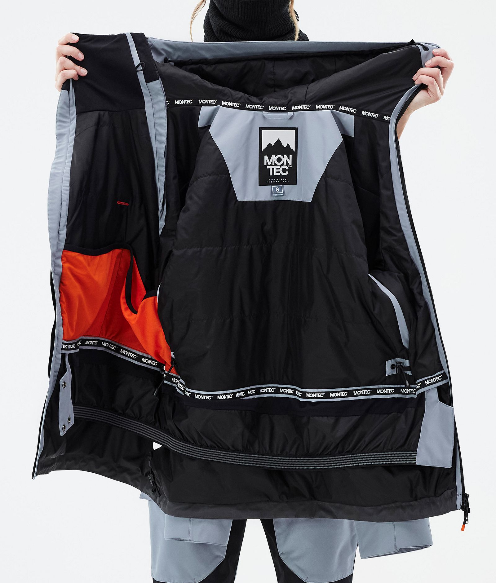 Doom W Ski Jacket Women Soft Blue/Black/Phantom, Image 11 of 11