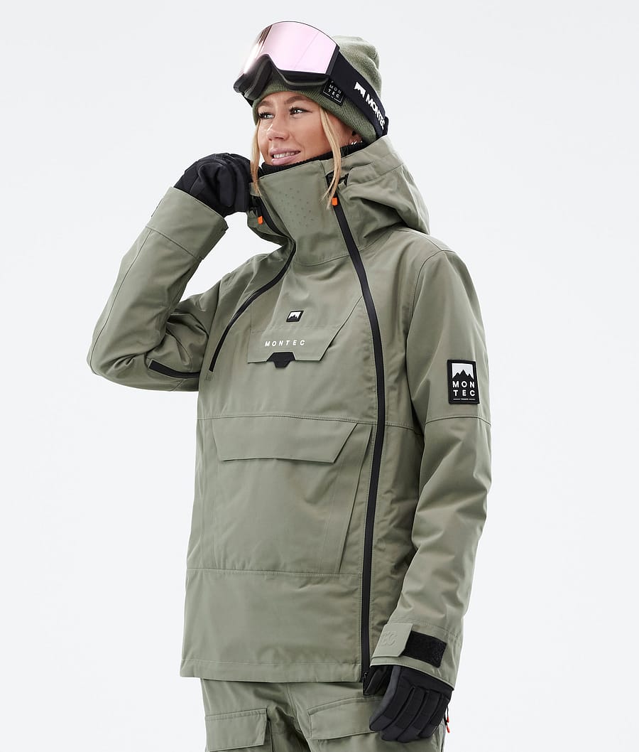 Doom W Ski Jacket Women Greenish