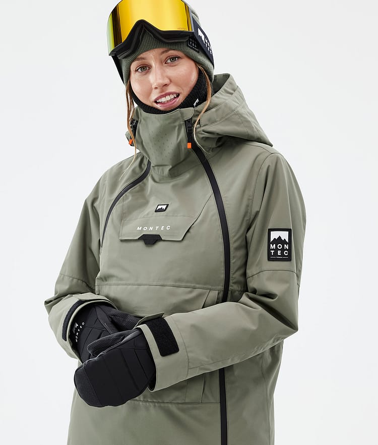 Montec Doom W Chaqueta Snowboard Mujer Greenish - Verde