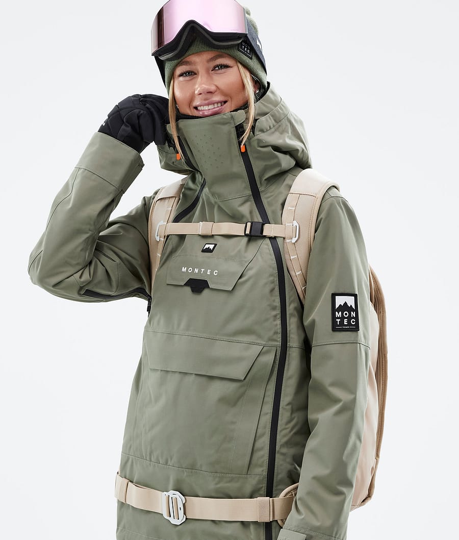 Doom W Ski Jacket Women Greenish