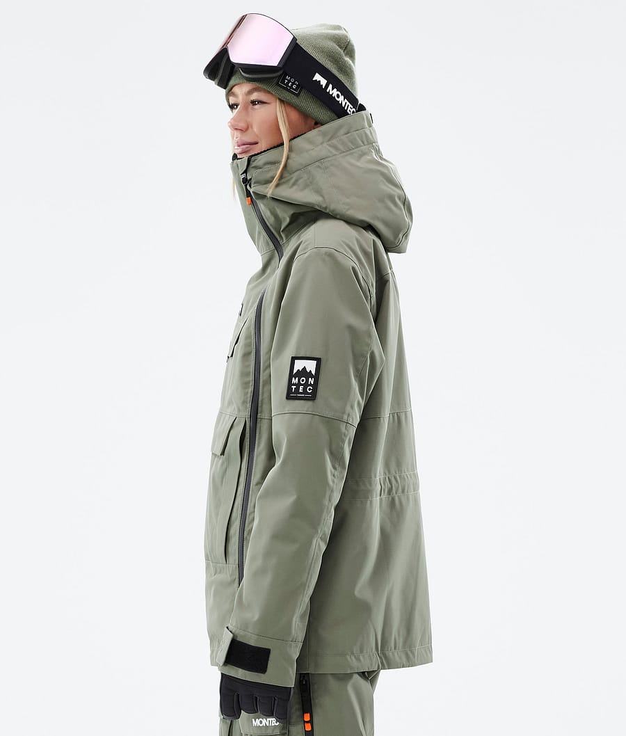 Doom W Ski Jacket Women Greenish
