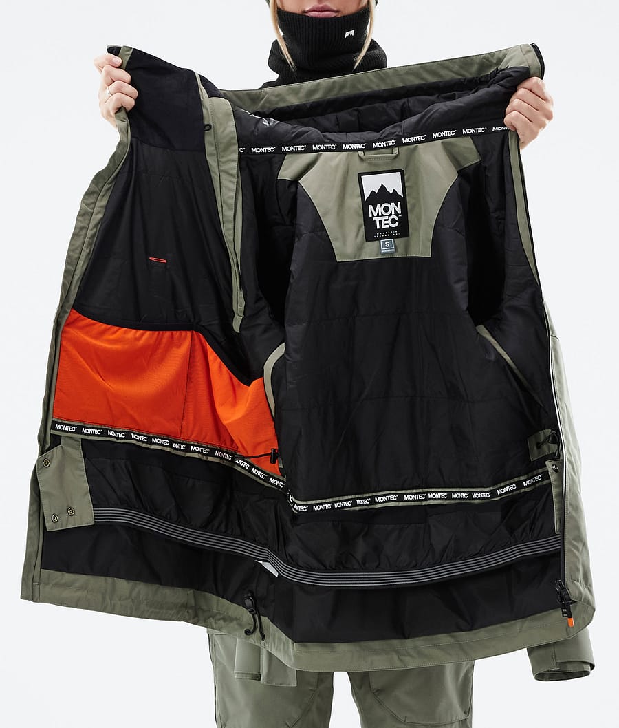 Doom W Ski Jacket Women Greenish