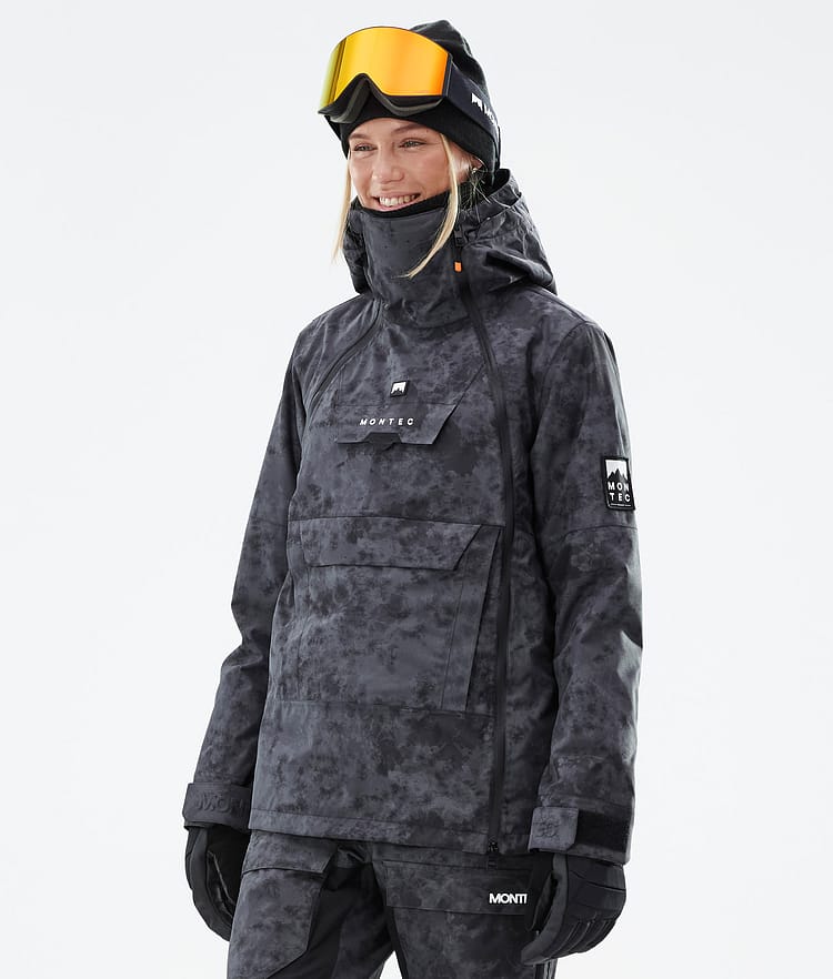 Doom W Skijacke Damen Black Tiedye, Bild 1 von 11