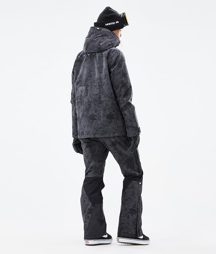 Doom W Snowboardjakke Dame Black Tiedye, Billede 5 af 11