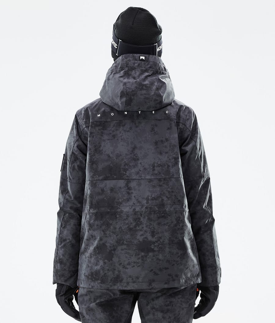 Doom W Ski Jacket Women Black Tiedye