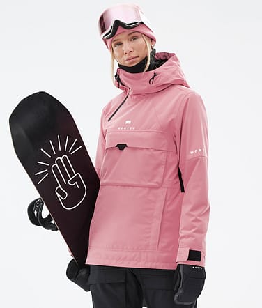 Dune W Veste Snowboard Femme Pink Renewed