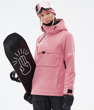 Dune W Giacca Snowboard Donna Pink Renewed