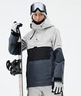 Dune W Veste Snowboard Femme Light Grey/Black/Metal Blue, Image 1 sur 9