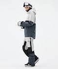 Dune W Giacca Snowboard Donna Light Grey/Black/Metal Blue Renewed, Immagine 4 di 9