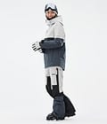 Dune W Ski Jacket Women Light Grey/Black/Metal Blue, Image 4 of 9