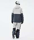 Dune W Veste de Ski Femme Light Grey/Black/Metal Blue, Image 5 sur 9