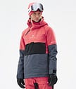 Dune W Ski Jacket Women Coral/Black/Metal Blue