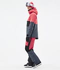 Dune W Snowboardjakke Dame Coral/Black/Metal Blue, Billede 4 af 9