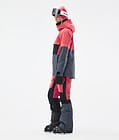 Dune W Veste de Ski Femme Coral/Black/Metal Blue, Image 4 sur 9