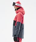 Dune W Giacca Snowboard Donna Coral/Black/Metal Blue