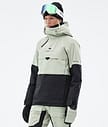 Dune W Veste de Ski Femme Soft Green/Black