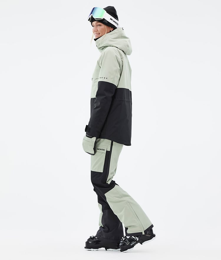 Dune W Ski Jacket Women Soft Green/Black, Image 4 of 9