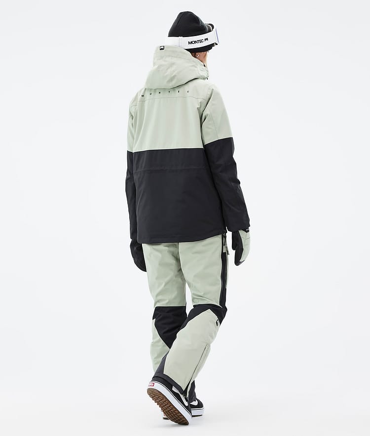 Dune W Snowboardjakke Dame Soft Green/Black