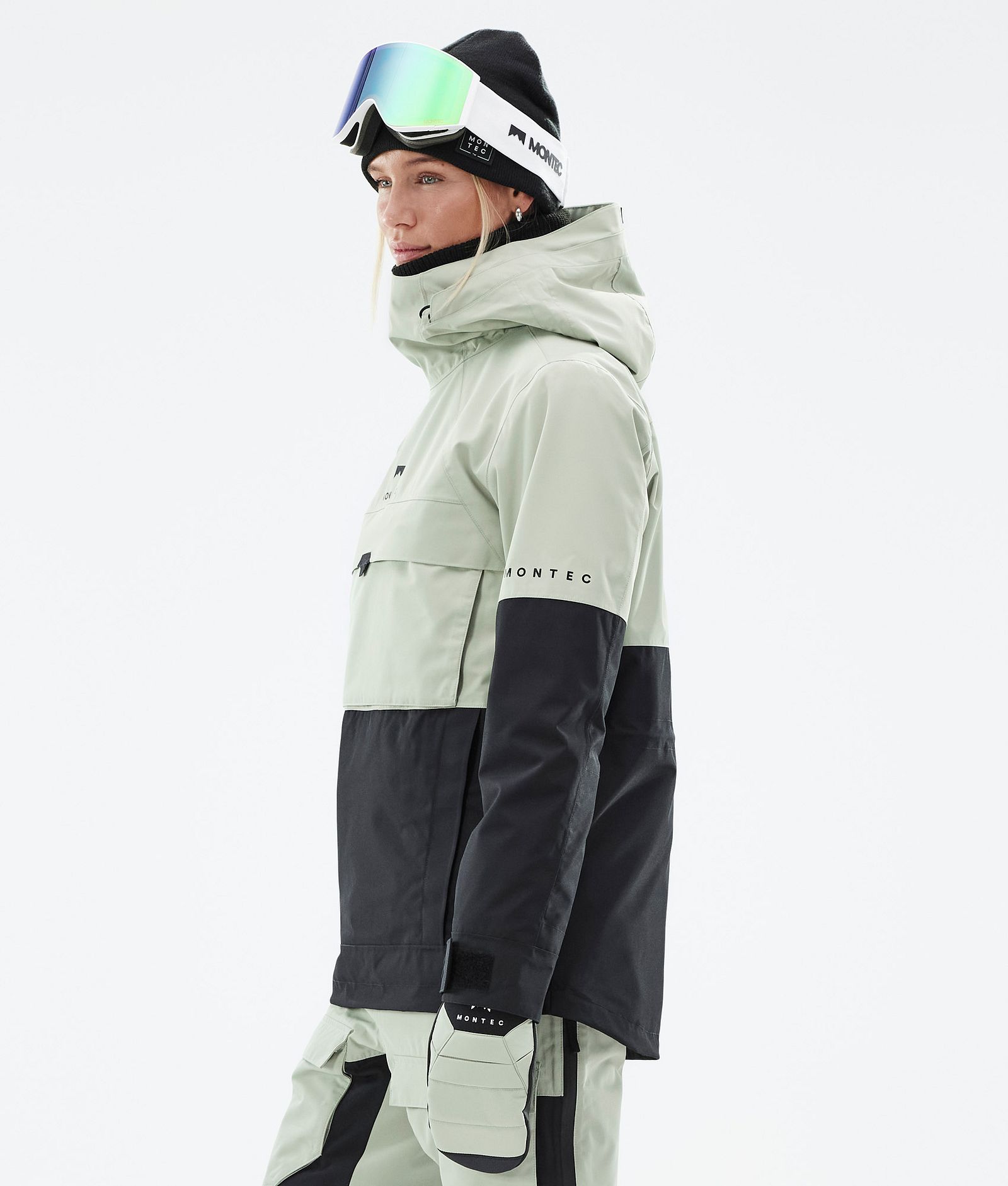 Dune W Ski Jacket Women Soft Green/Black, Image 6 of 9