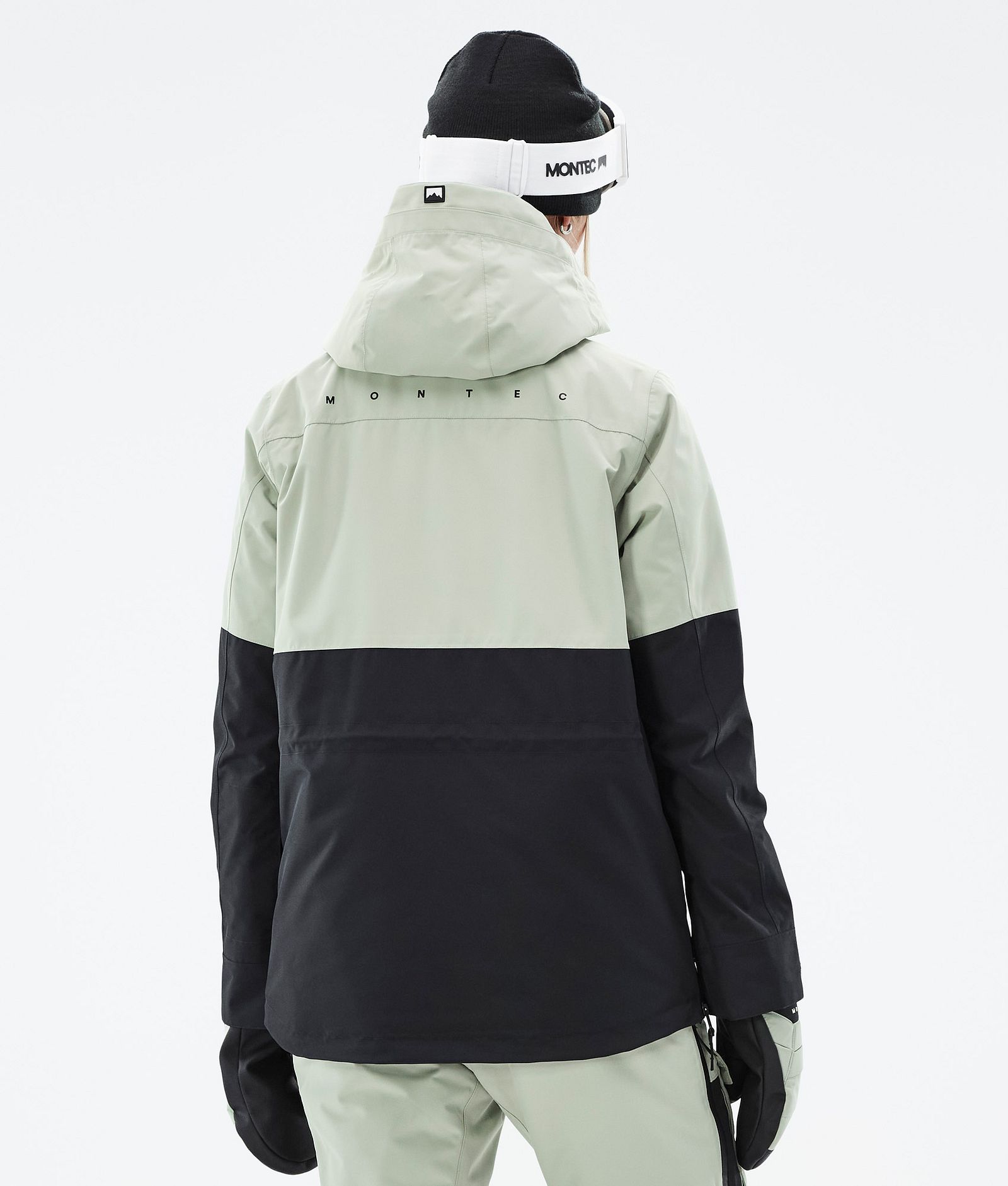 Dune W Veste de Ski Femme Soft Green/Black, Image 7 sur 9