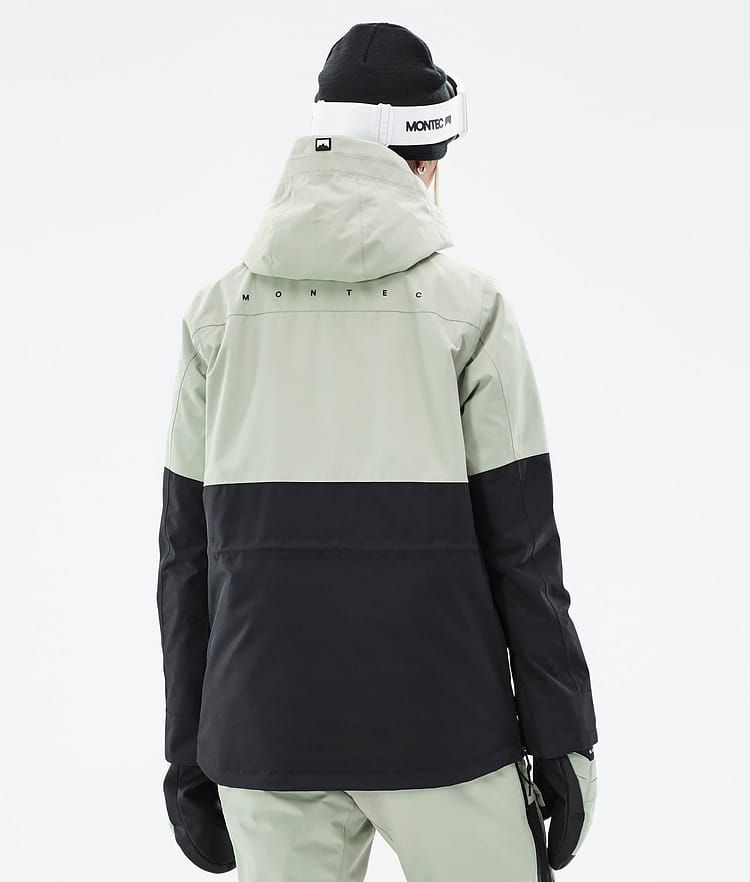 Dune W Veste de Ski Femme Soft Green/Black