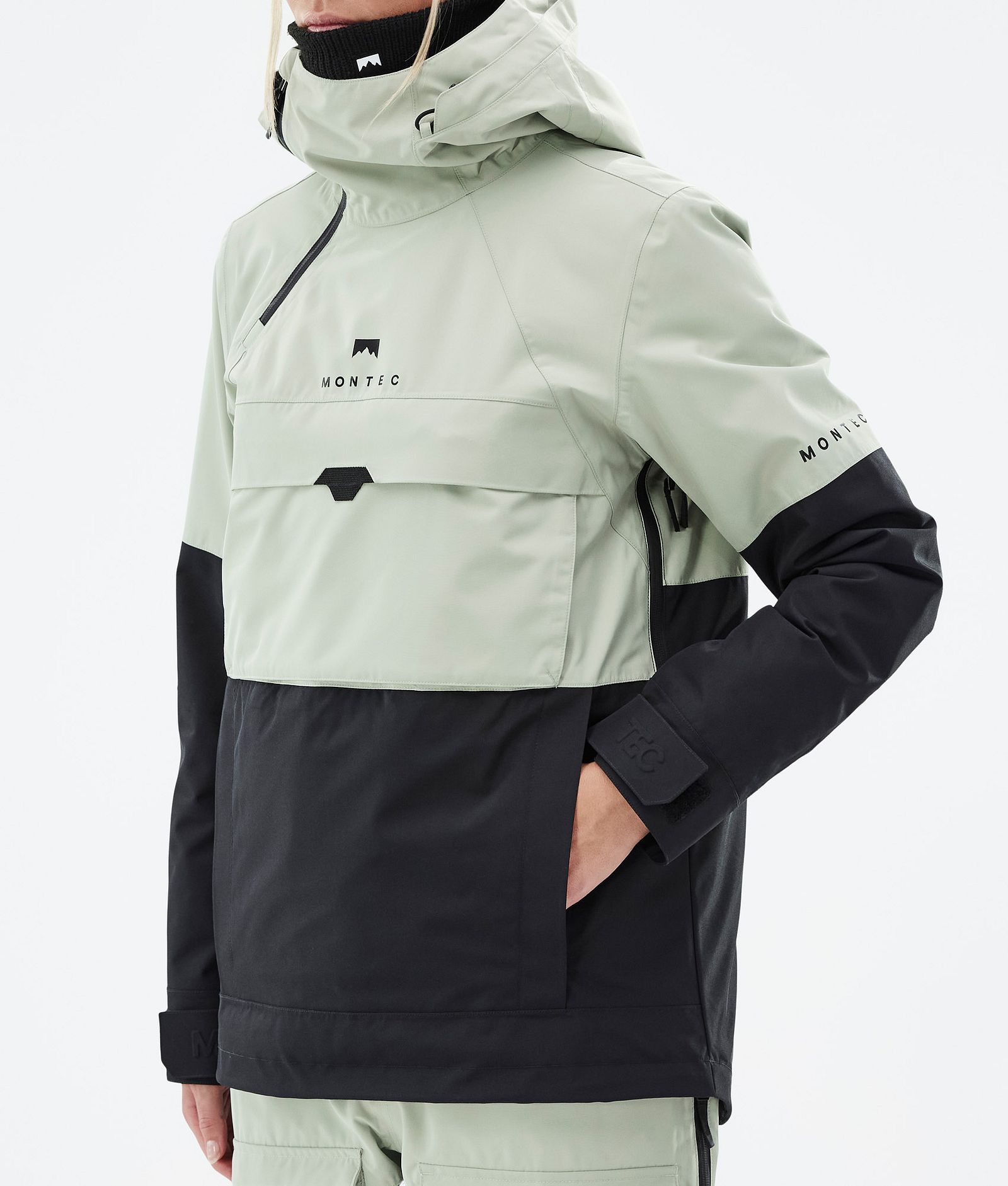 Dune W Ski Jacket Women Soft Green/Black, Image 8 of 9
