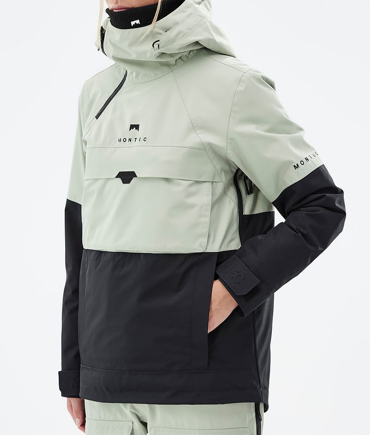 Dune W Manteau Ski Femme Soft Green/Black