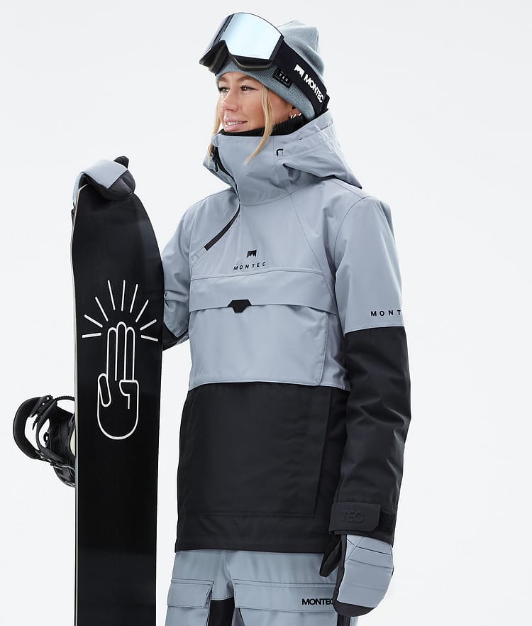 Dune W Snowboard Jacket Women Soft Blue/Black, Image 1 of 9