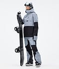 Dune W Snowboardjakke Dame Soft Blue/Black, Billede 3 af 9